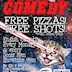 Bar 1820 Berlin Cosmic Comedy every Monday with Free Pizza & Shots