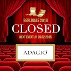 Adagio Berlin Closed - wegen Berlinale geschlossen