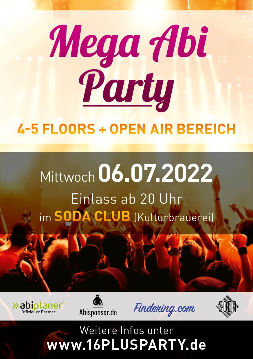 Soda Berlin Eventflyer #1 vom 06.07.2022