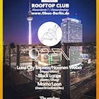 Club Weekend Berlin Oben: w/ Luna City Express/Norman Weber, Black Loops, Momo Léon