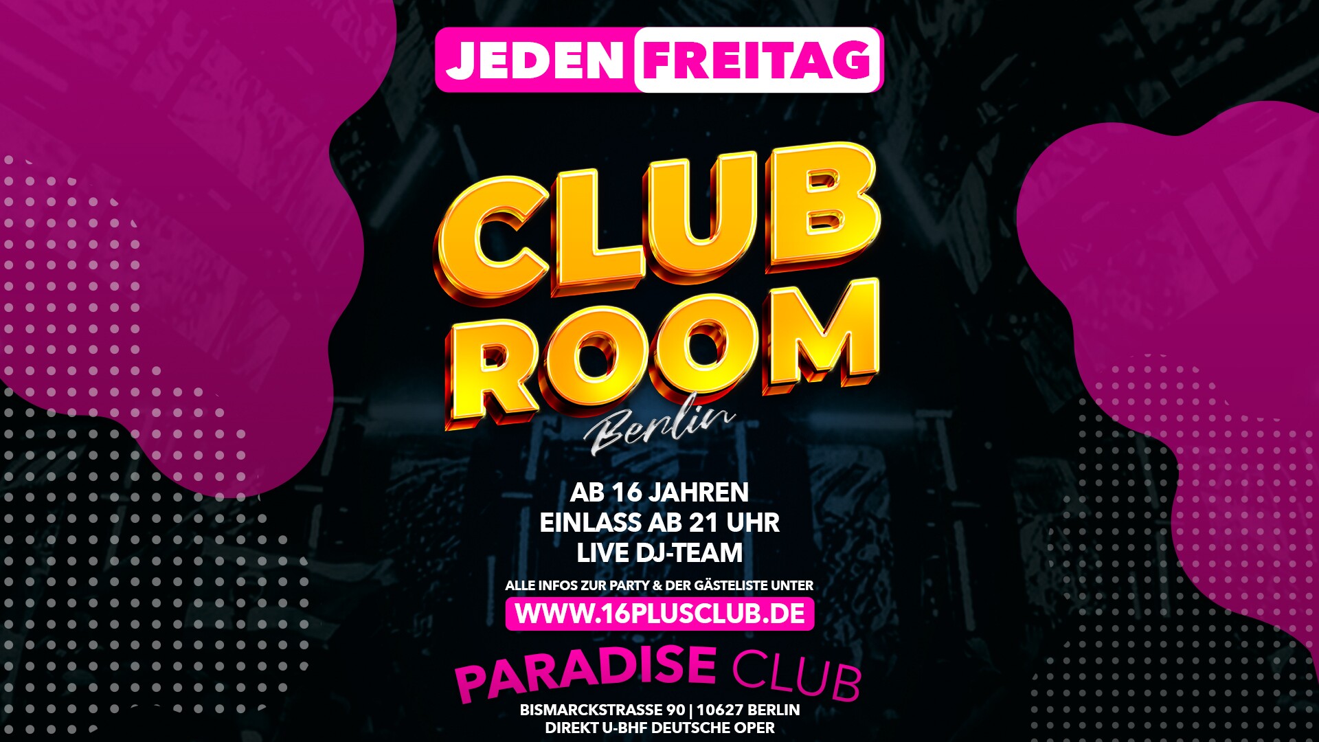 Paradise Club Berlin Eventflyer #1 vom 01.03.2024