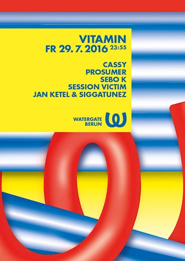 Watergate Berlin Eventflyer #1 vom 29.07.2016