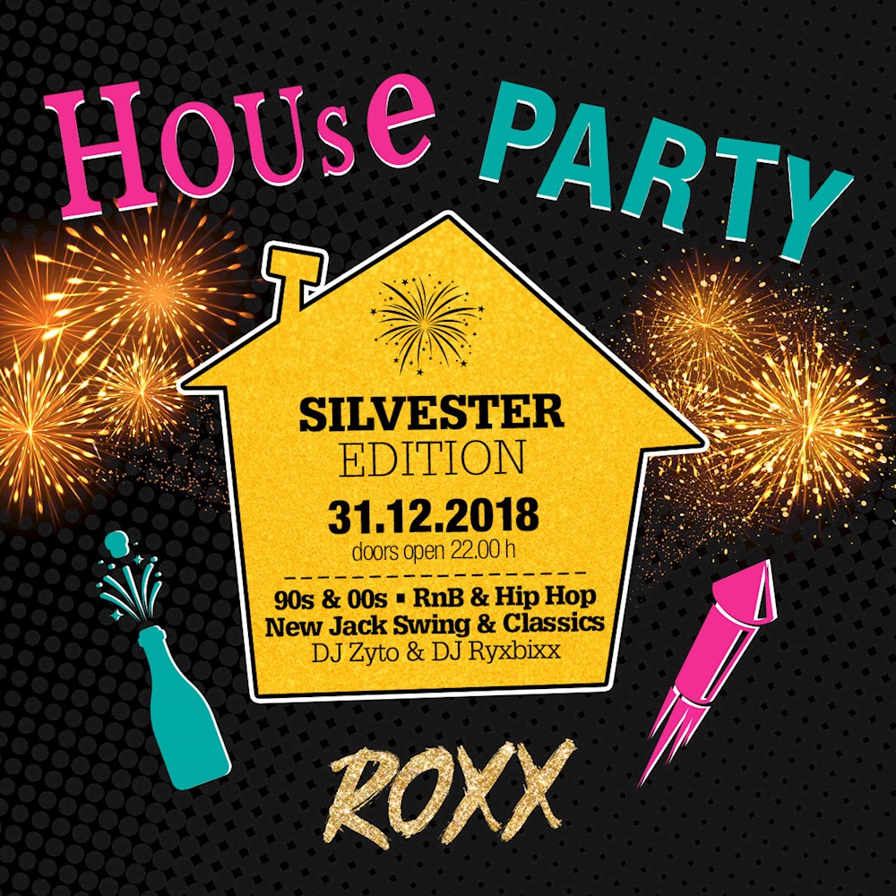 Roxx Berlin Old School House Party - Silvester Edition - Hip Hop & RnB