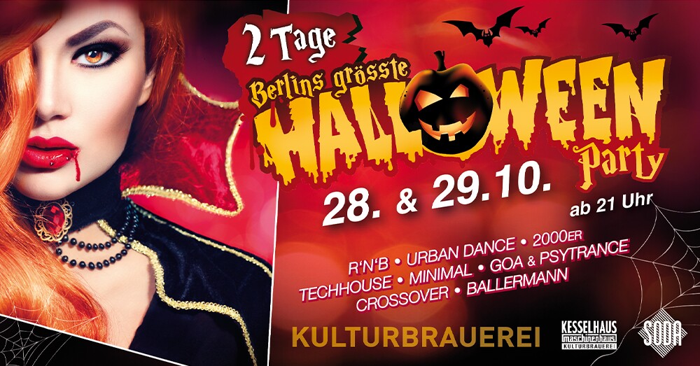 Kulturbrauerei Berlin Halloween in der Kulturbrauerei