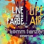 Edelfettwerk Hamburg Live und in Farbe Open Air m/ Komm Tanzen Rooftop Floor