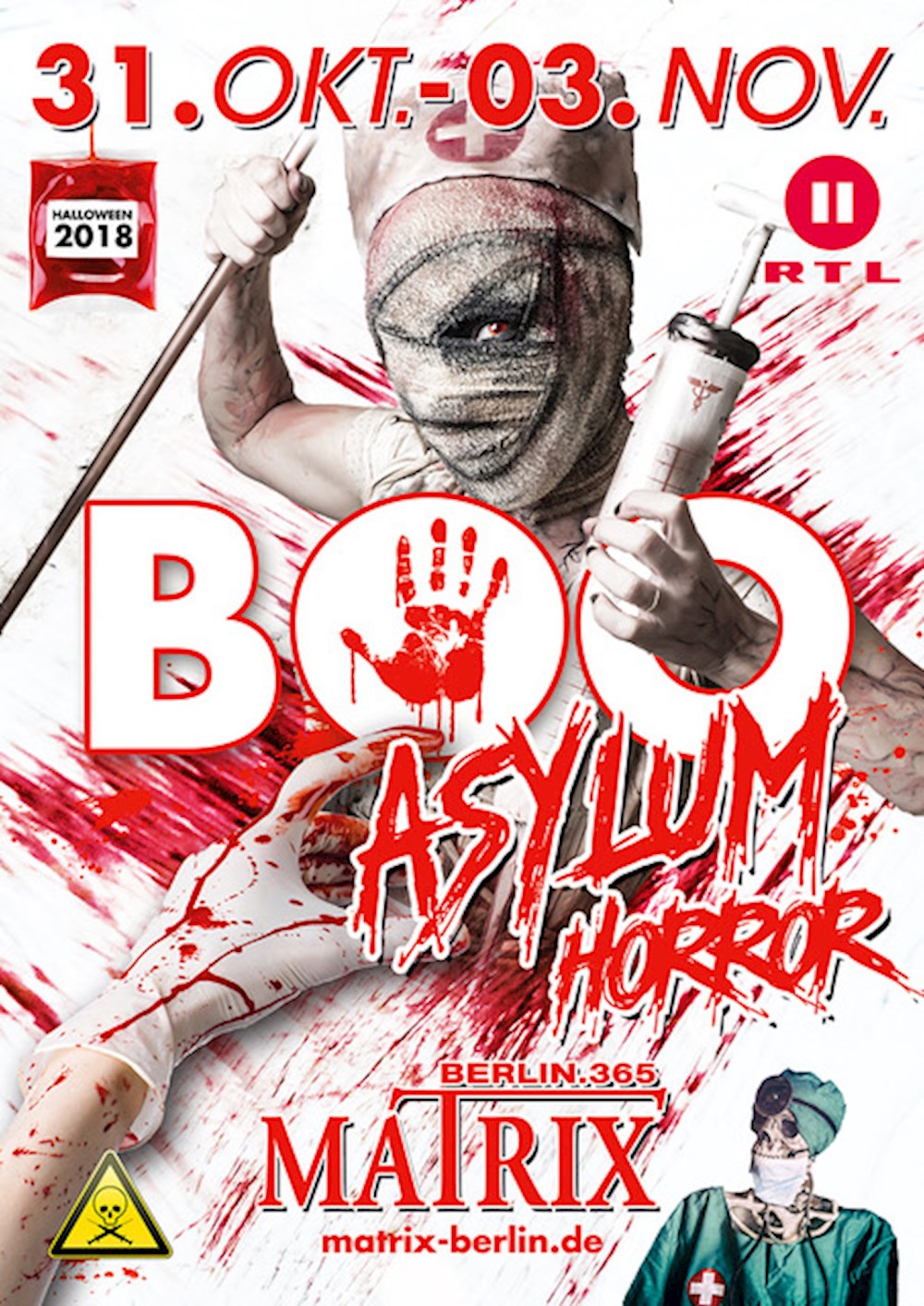 Matrix Berlin BOO! Asylum Horror - Final