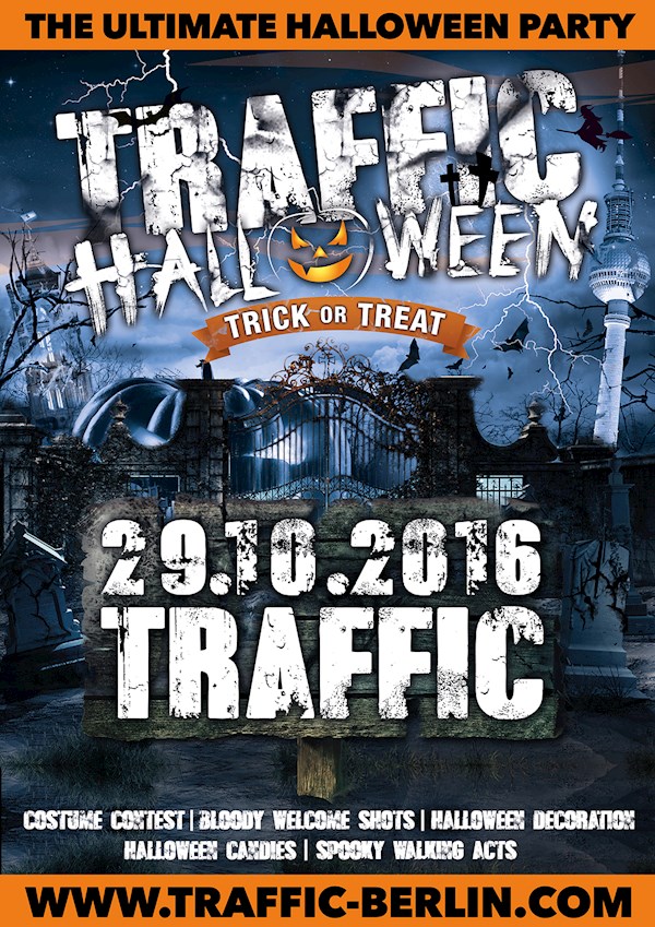 Traffic Berlin Traffic Saturday - Traffic Halloween