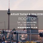 Club Weekend Berlin Asian Tapas & Bbq Sunset Rooftop