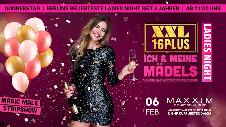 Maxxim Berlin Eventflyer #1 vom 06.02.2020