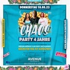 Avenue Berlin Chaos Party 4 Jahre Die Grösste 16+ Party