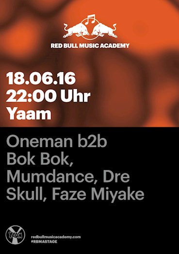 Yaam Berlin Eventflyer #1 vom 18.06.2016