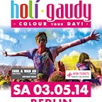 Zentraler Festplatz Berlin RTL II und Diginights präsentieren: HOLI GAUDY - colour your day - Berlin