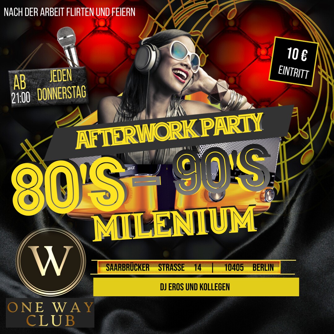One Way Club 01.06.2023 80er, 90er und die Hits von Heute