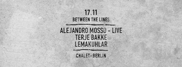 Chalet Berlin Eventflyer #1 vom 17.11.2015