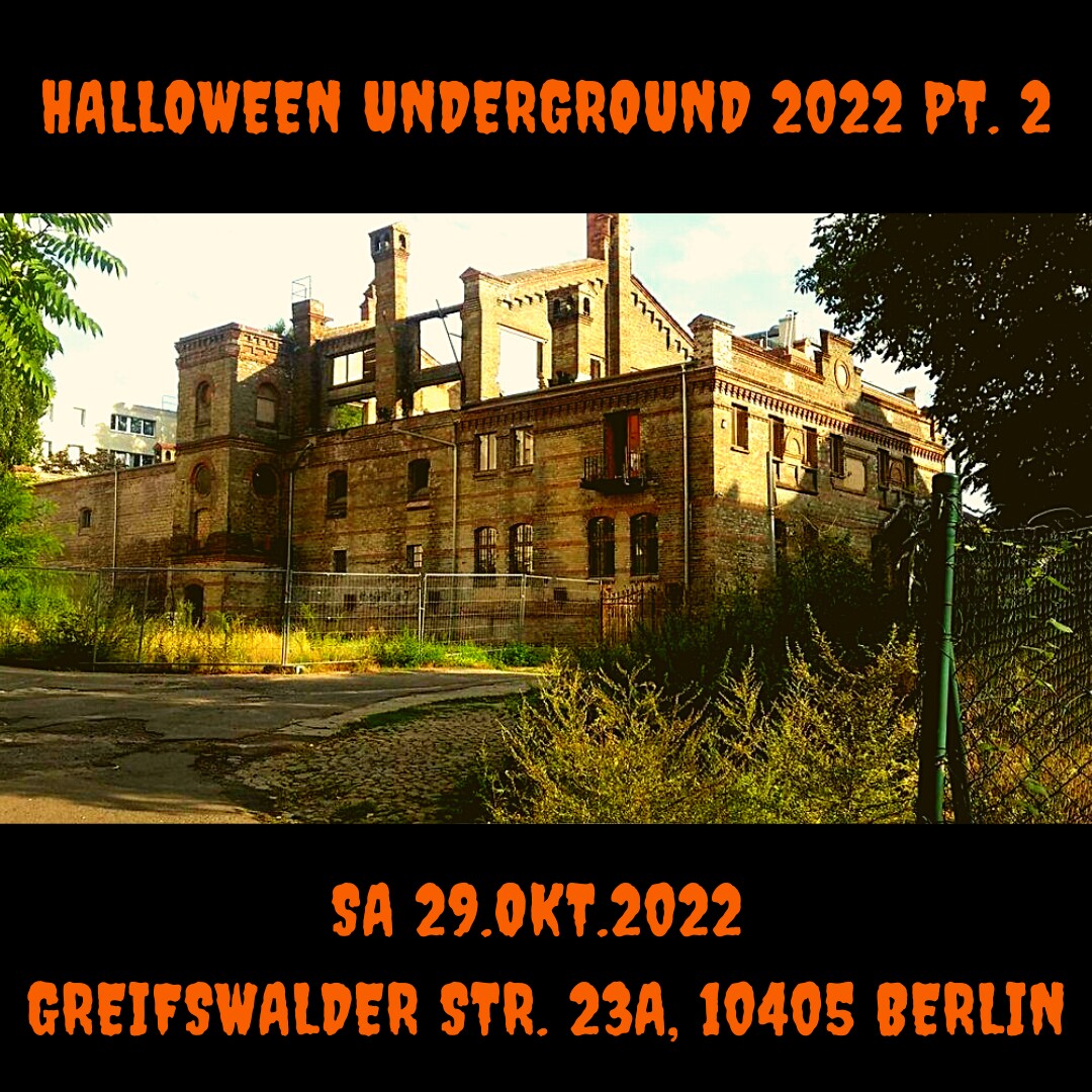 Greifswalder Str. 23A Berlin Eventflyer #1 vom 29.10.2022
