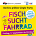 Traumstrand Berlin Fisch sucht Fahrrad *Open Air* – Berlins größte Single-Party am Traumstrand Berlin powered by Berlin Music Week
