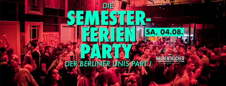 Haubentaucher Berlin Eventflyer #1 vom 04.08.2018