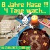 Der Weiße Hase Hamburg 8 Jahre Hase / 4 Tage wach / thursday