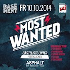 Asphalt Berlin Asphalt Basement - Most Wanted Powered by 103,4 ENERGY & Red Bull !
