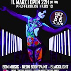 Pfefferberg Haus 13 Berlin EDM Bodypaint Rave | Neon Glow Paint Party