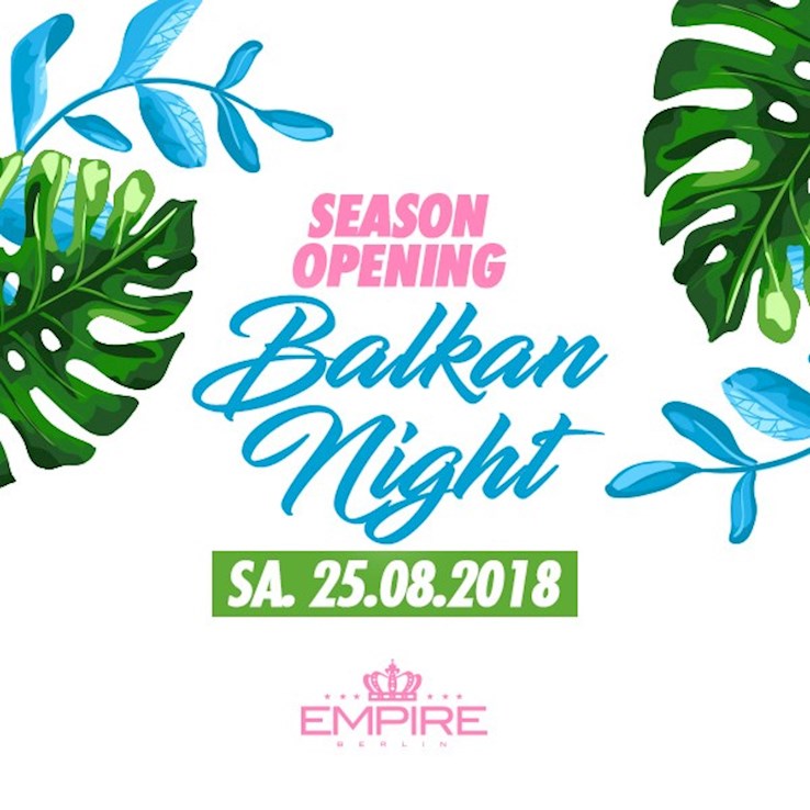 Empire Berlin Eventflyer #1 vom 25.08.2018