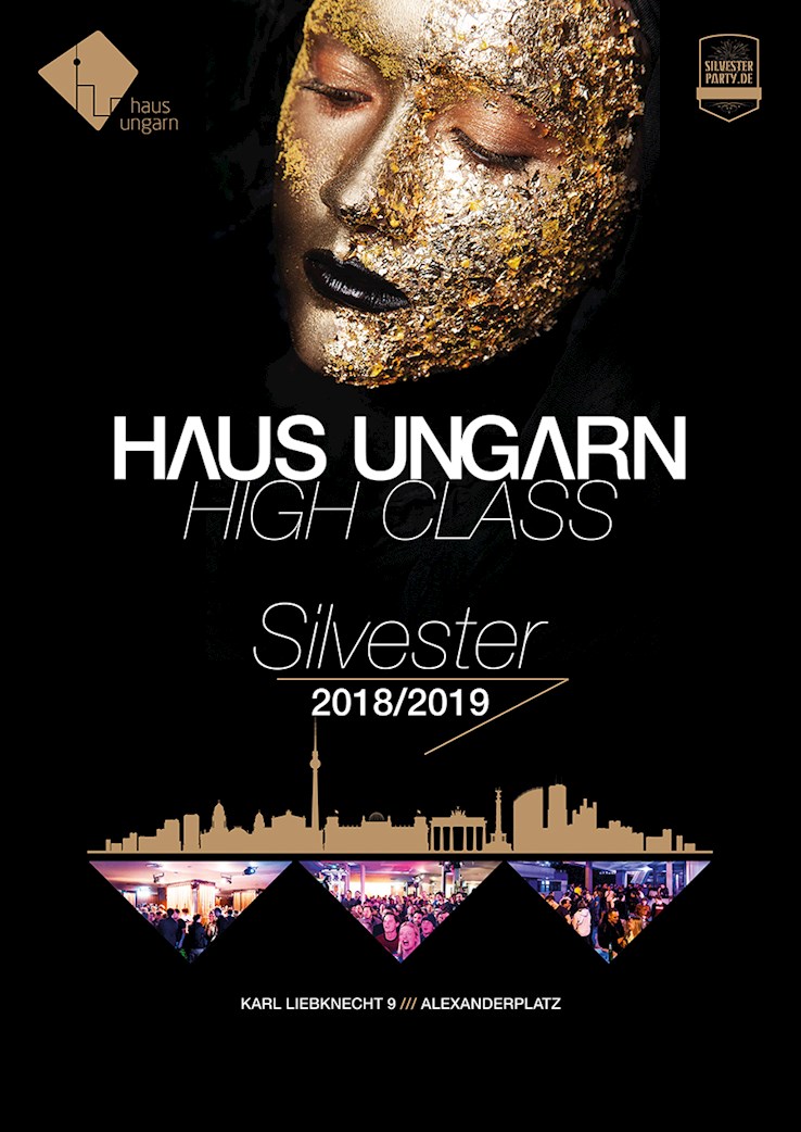 Haus Ungarn Berlin Eventflyer #1 vom 31.12.2018