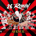 Avenue Berlin 26 Ronin - Special Live Act's
