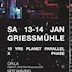 Griessmuehle Berlin Planet Parallel 10 Years x Phase with Or:la, Not Waving, Mick Wills