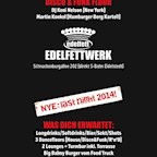 Edelfettwerk Hamburg 10 Years Privat-Rooms NYE