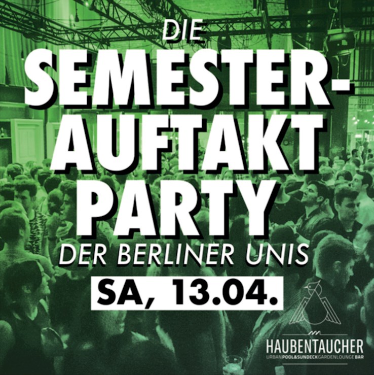 Haubentaucher Berlin Eventflyer #1 vom 13.04.2019