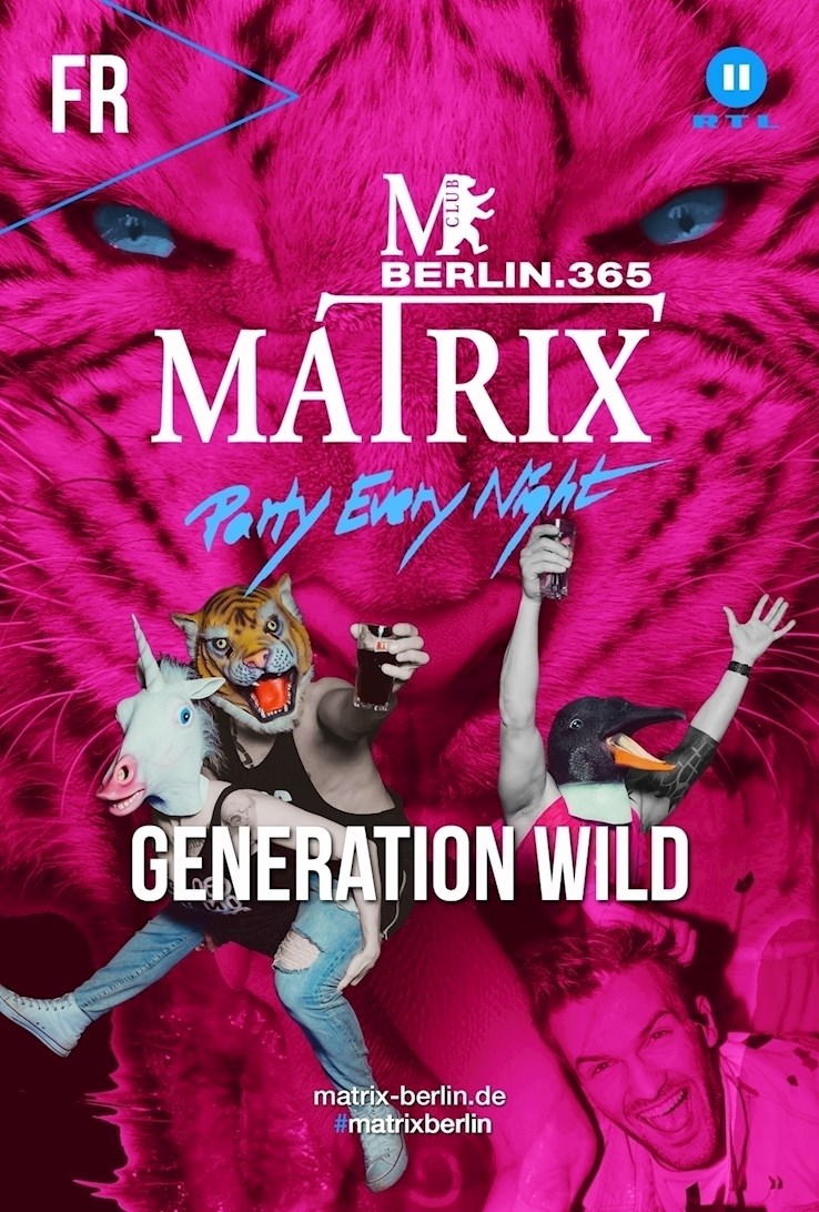 Matrix Berlin Eventflyer #1 vom 21.06.2019