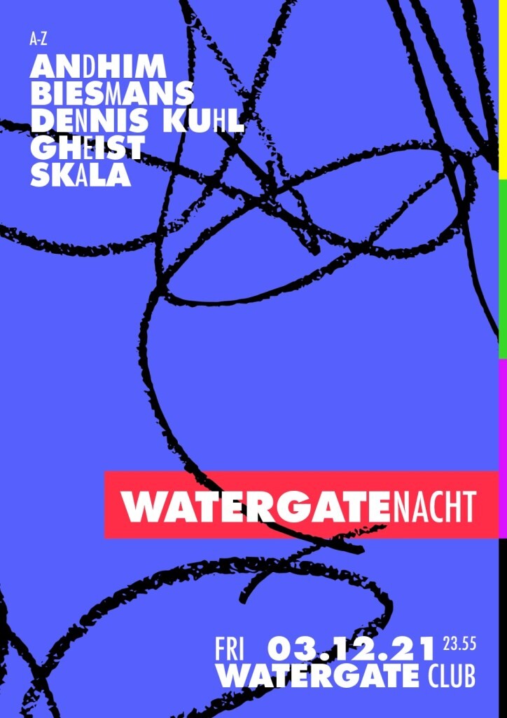 Watergate Berlin Eventflyer #1 vom 03.12.2021