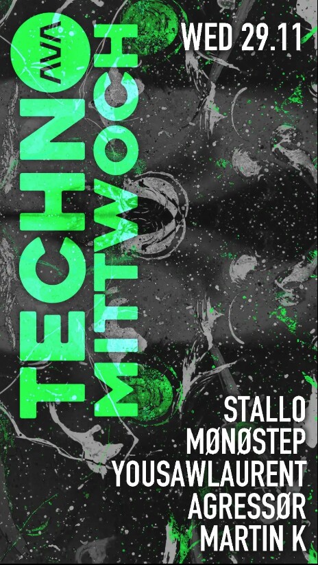 Ava 29.11.2023 Techno Mittwoch