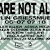Griessmuehle Berlin We Are Not Alone by Ellen Allien