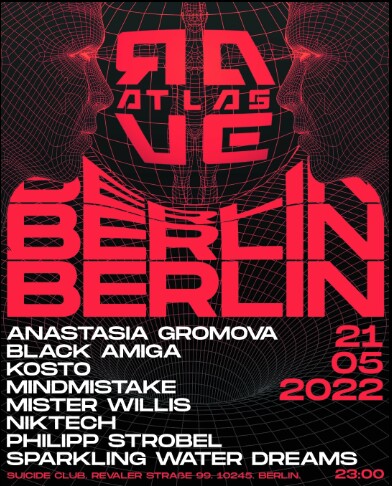 Suicide Club Berlin Eventflyer #1 vom 21.05.2022