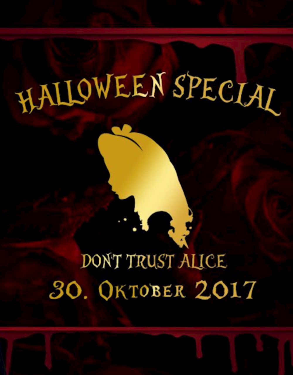 Club Du Nord Hamburg Halloween x Don't Trust Alice