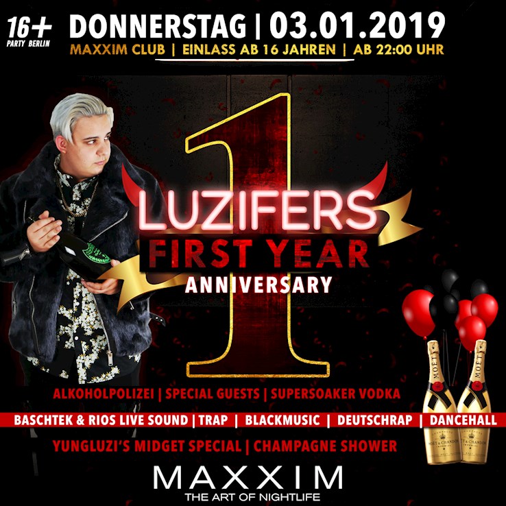 Maxxim Berlin Eventflyer #1 vom 03.01.2019