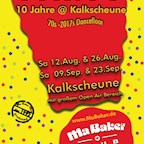 Kalkscheune Berlin Ma Baker Party - 10 Jahre @ Kalkscheune