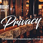 The Liberate Berlin Privacy - Hip Hop, RnB & Latin