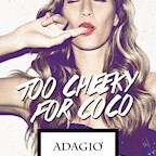 Adagio Berlin Too Cheeky for Coco - The New Saturday experience