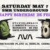 Ava Berlin Underground Trip Berlin / Happy Birthday DE FEO/ Open Air