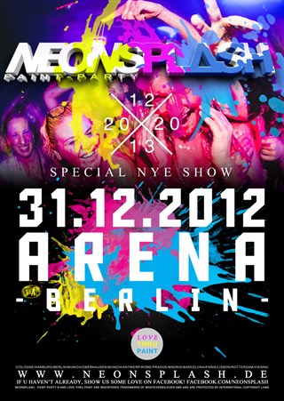 Arena Berlin Eventflyer #1 vom 31.12.2012