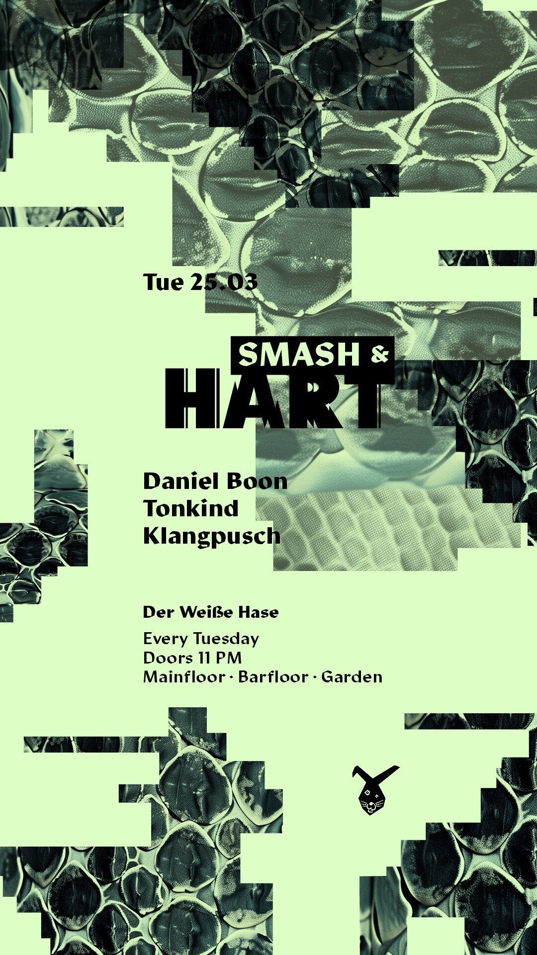 Der Weiße Hase 25.03.2025 Smash & HART | DienstagsFete