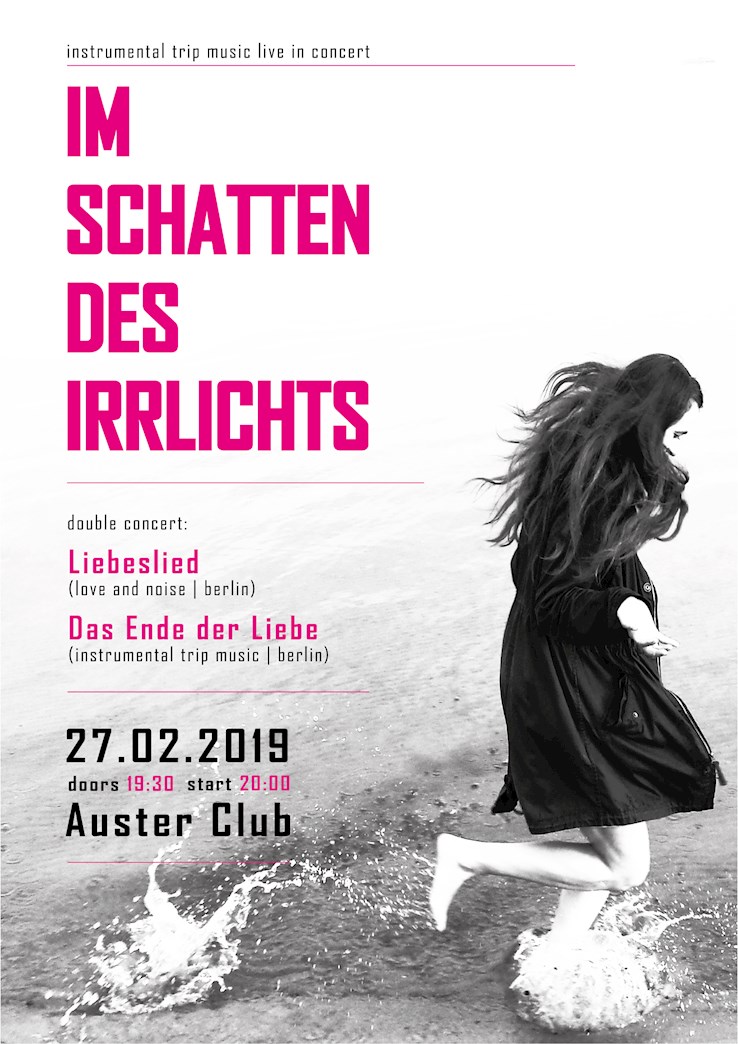 Auster Club Berlin Eventflyer #1 vom 27.02.2019