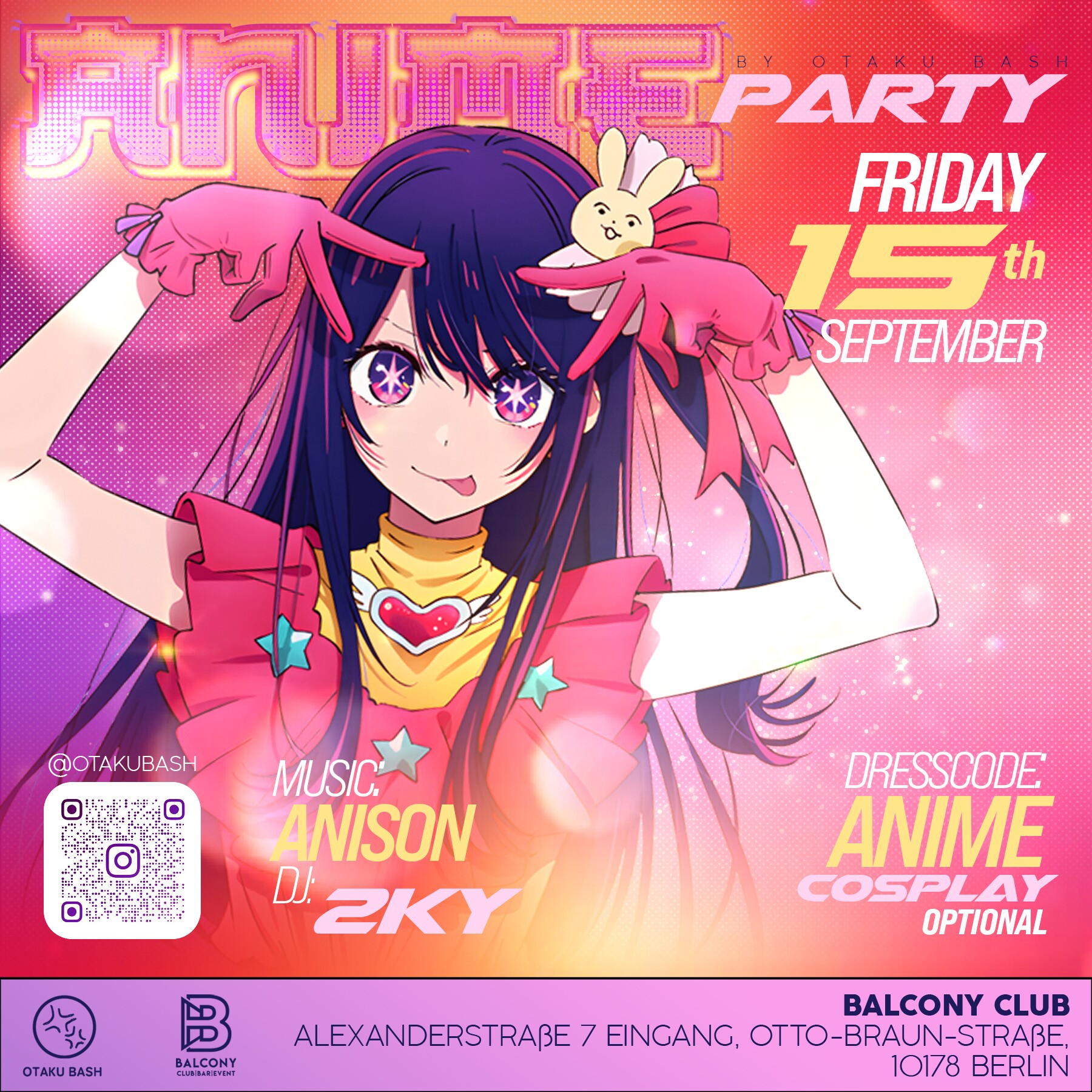 Beautiful Purple Elven Anime Party Girl
