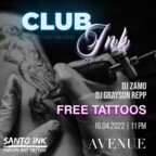 Avenue Berlin Club Ink - Grand Opening - Free Tattoos