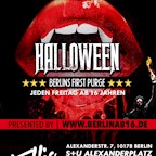 Traffic Berlin Nightroom | #Halloween Berlins First Purge