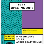 Else Berlin Opening 2017 /w. Ivan Smagghe, Solar, Andre Bratten & More