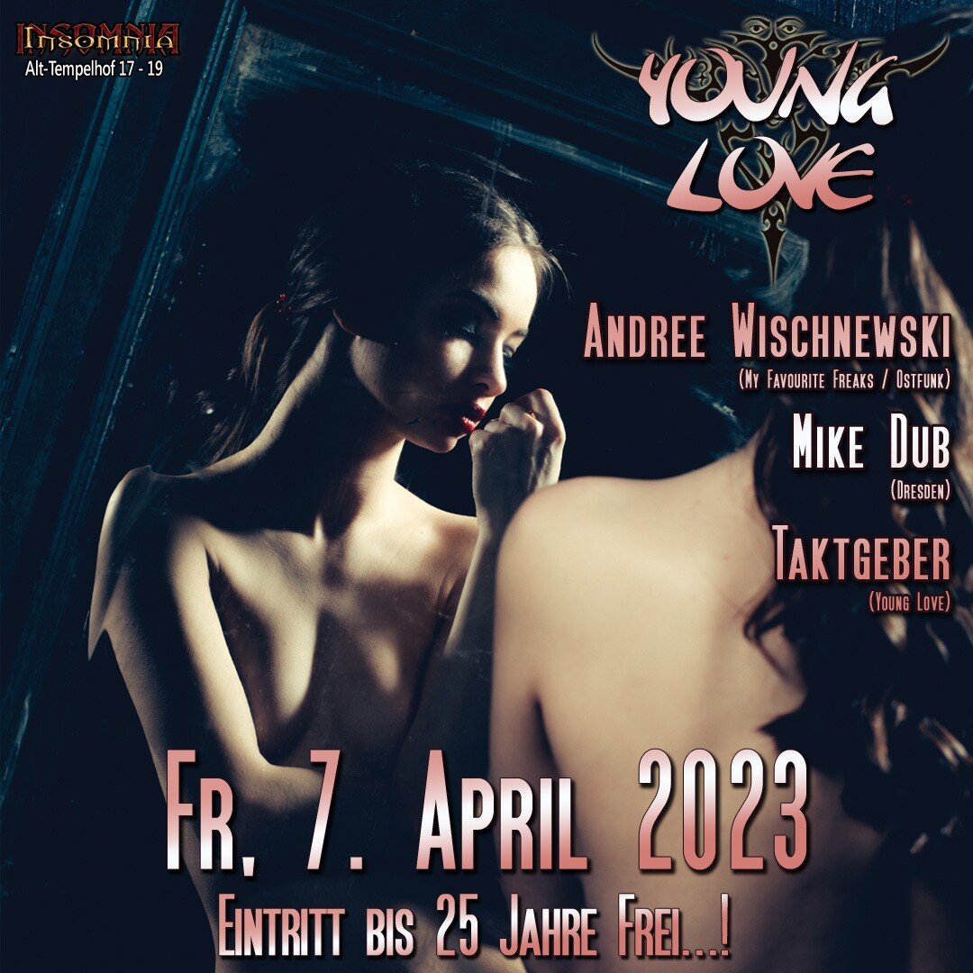 Insomnia Erotic Nightclub Berlin Eventflyer #1 vom 07.04.2023