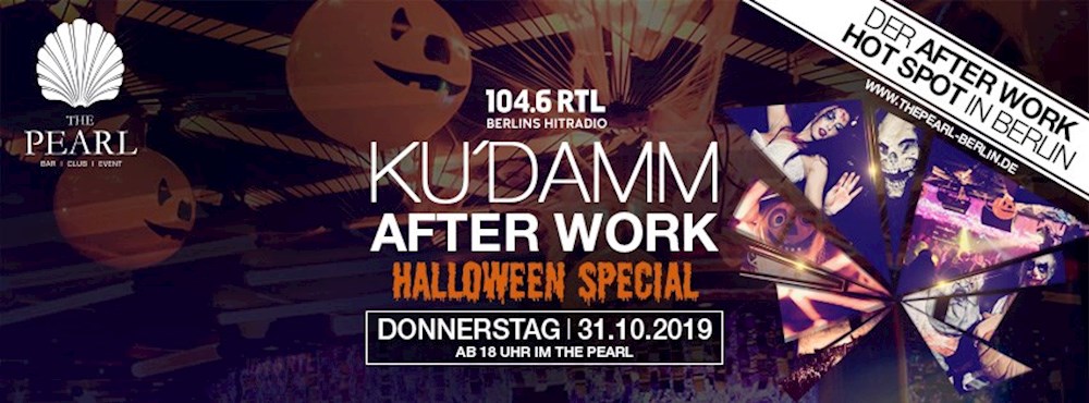 The Pearl Berlin Halloween Special | Ku'Damm After Work | 104. 6 RTL – Das Original